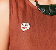 'Kia Kaha Te Reo Māori' Enamel Badge Pin