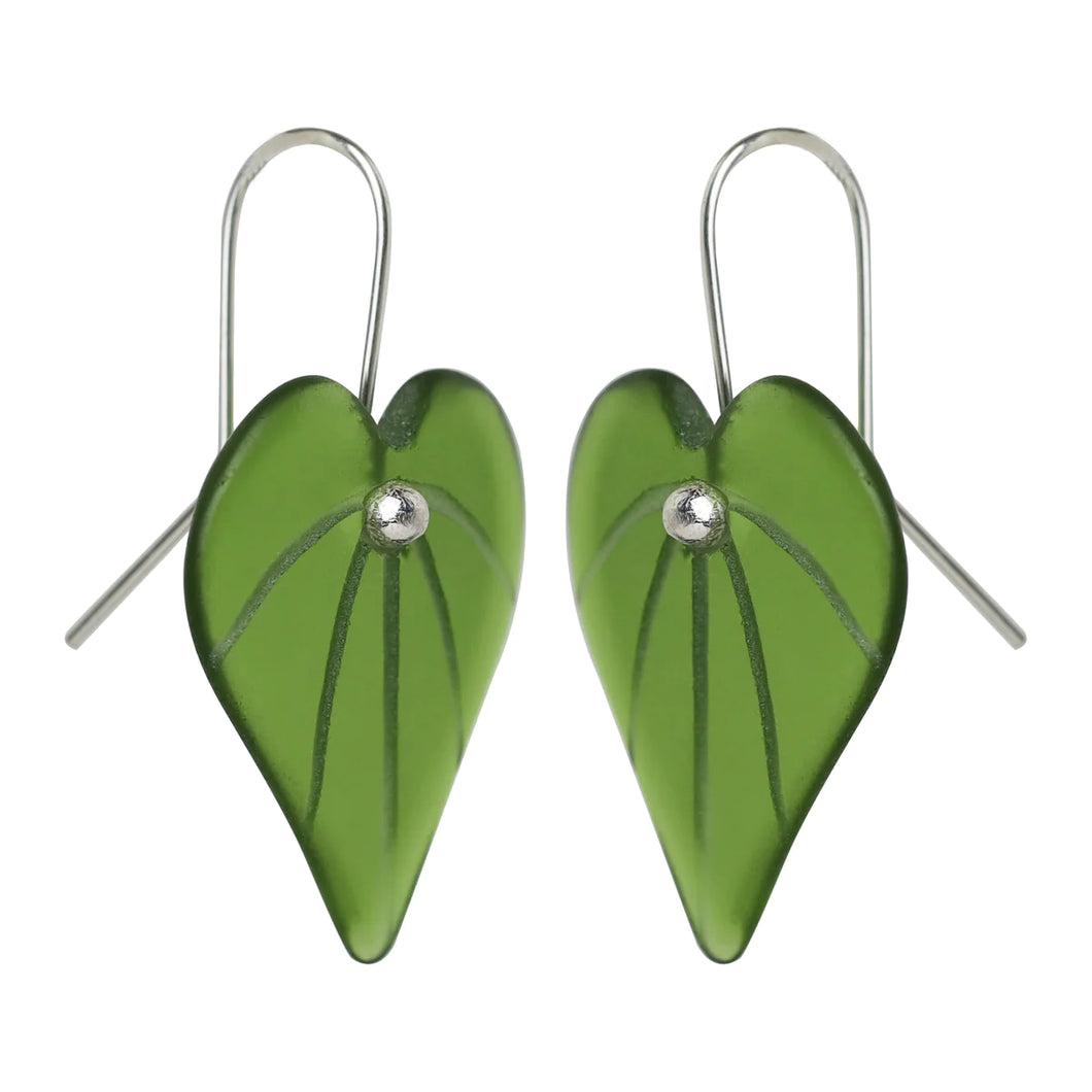 Kawakawa Leaf Earrings
