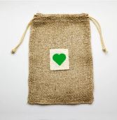 Green Party Jute Produce Bag