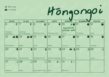 Marama-taka Calendar