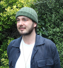 Winter Greens - Rib Beanie