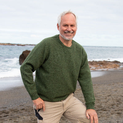 Winter Greens - Cambridge Crew Wool Jersey