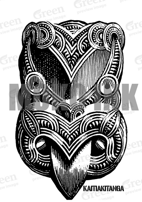 Kaitiakitanga Wheku by Inia Taylor (A2) - The Bigger Picture