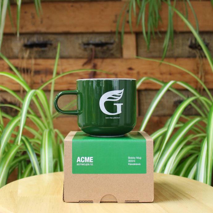 Kawakawa Green Acme Mug