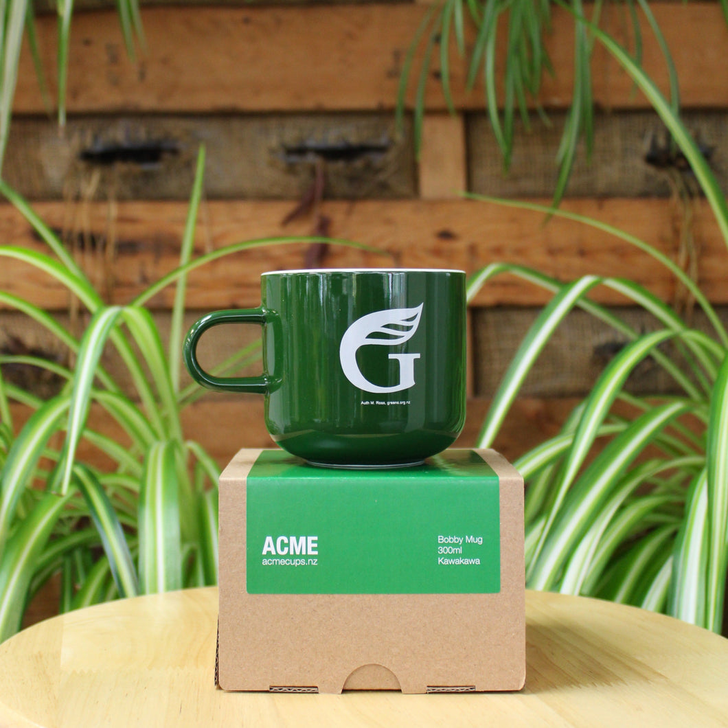 Kawakawa Green Acme Mug