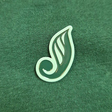 Green Koru Pins