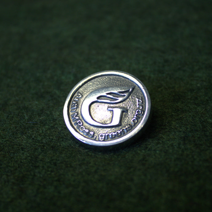 Green Logo Pins