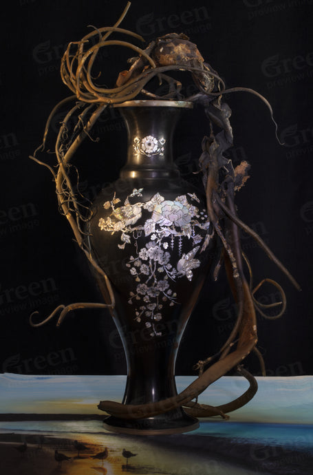 Bluff Rimurapa in a Korean Vase Piha  - Fiona Pardington [Sold Out]
