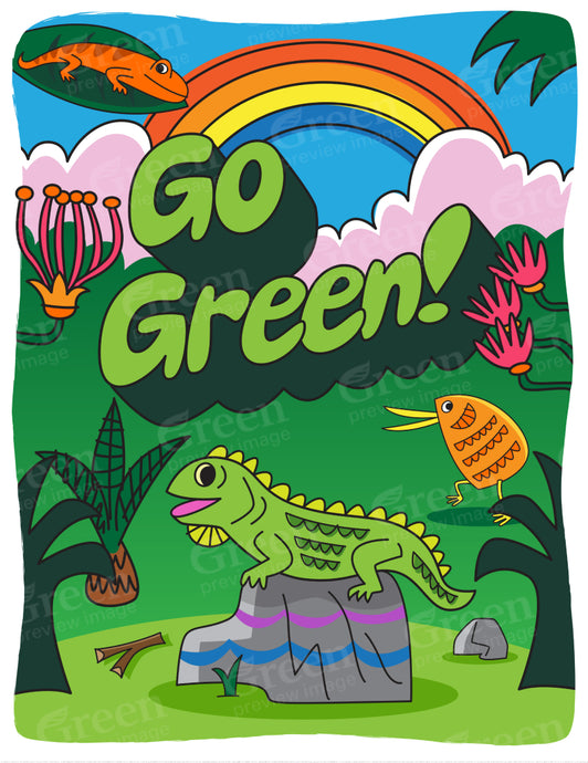 Go Green - Joey Ahlbum (A2) [SOLD OUT]
